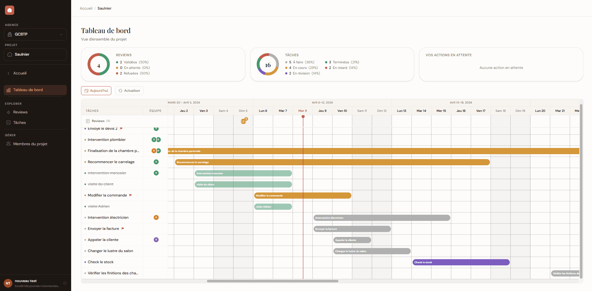 Application web Homiz AI